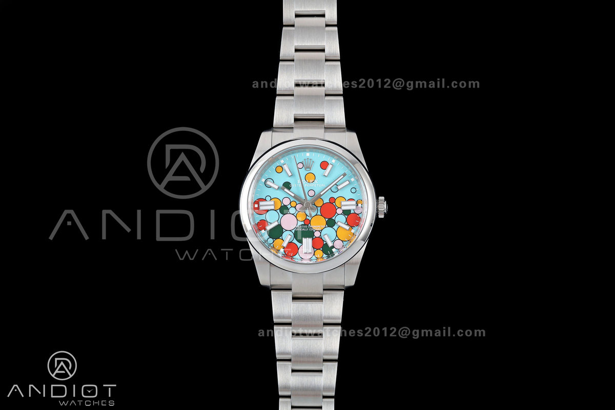 Oyster Perpetual 124300 41mm Clean Plus 1:1 Best Edition 904L Steel Celebration Dial DD3230